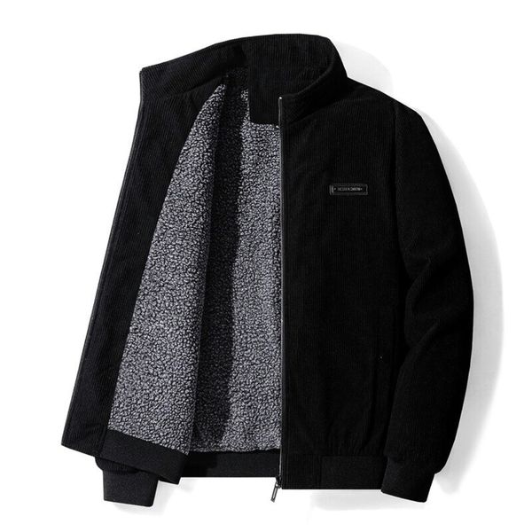 Kaedric | Plüschjacke mit Sherpa-Futter
