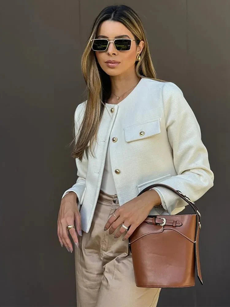 Elsie | Klassischer Tweed-Blazer