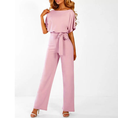 Melanie | Lässiger Jumpsuit mit Gürtel