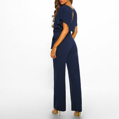 Melanie | Lässiger Jumpsuit mit Gürtel