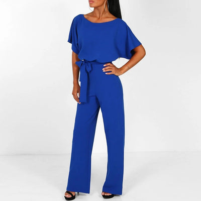 Melanie | Lässiger Jumpsuit mit Gürtel