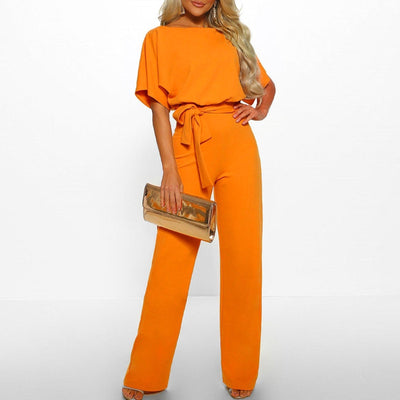 Melanie | Lässiger Jumpsuit mit Gürtel