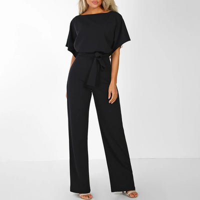 Melanie | Lässiger Jumpsuit mit Gürtel