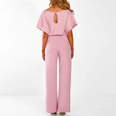 Melanie | Lässiger Jumpsuit mit Gürtel
