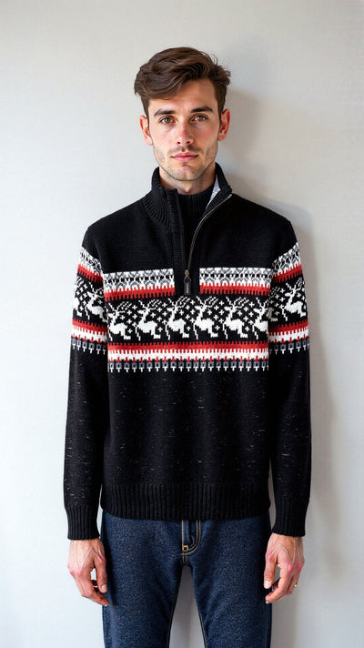 Friedolin | Klassischer Pullover mit Weihnachtsmuster