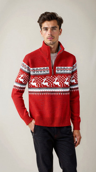 Friedolin | Klassischer Pullover mit Weihnachtsmuster