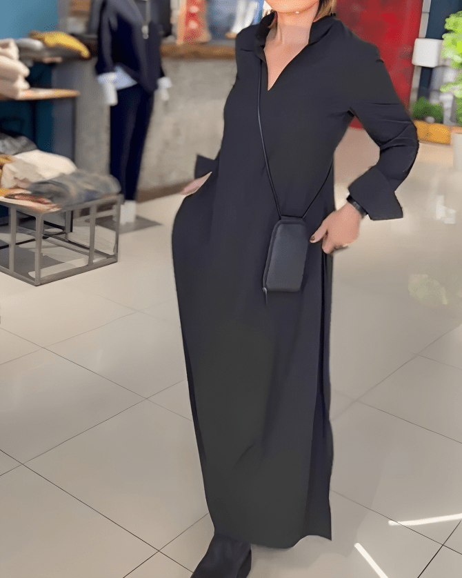 Solenne | Fließendes Maxikleid