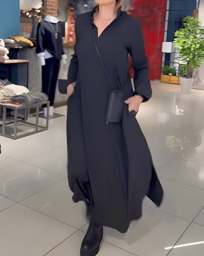 Solenne | Fließendes Maxikleid