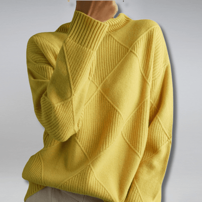 Urseline | Klassischer gerippter Rollkragenpullover