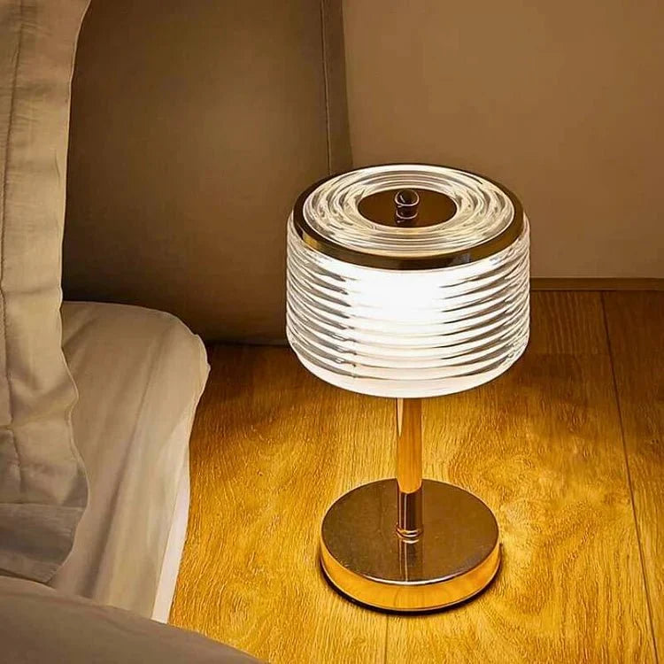 Fata | Mundgeblasene Glas-Tischlampe