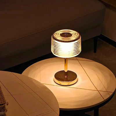 Fata | Mundgeblasene Glas-Tischlampe