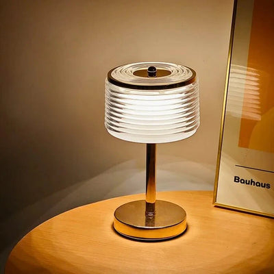 Fata | Mundgeblasene Glas-Tischlampe