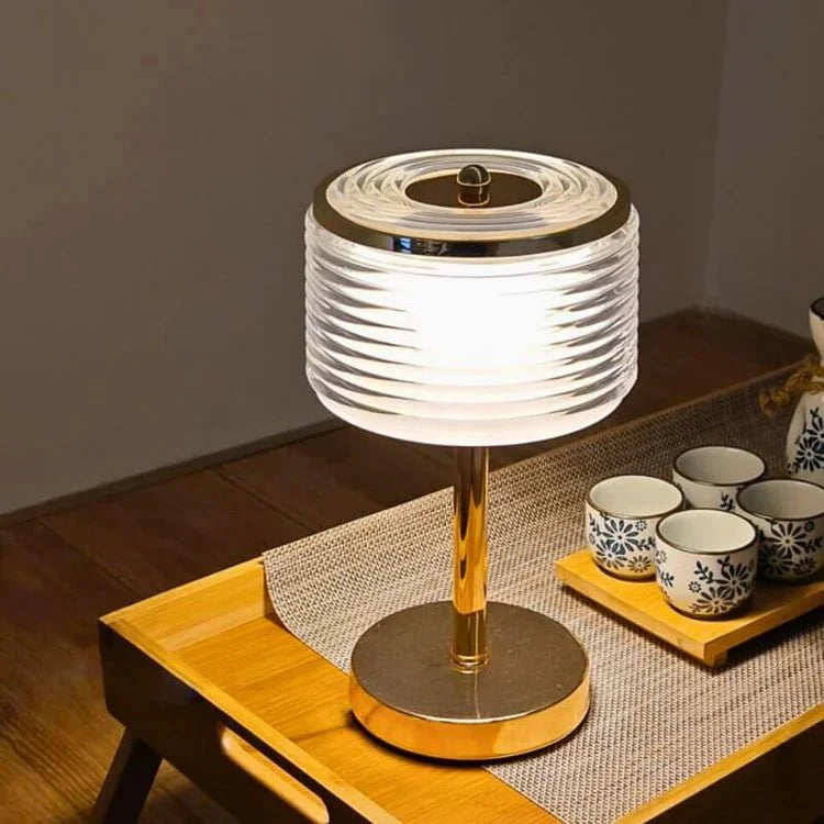 Fata | Mundgeblasene Glas-Tischlampe