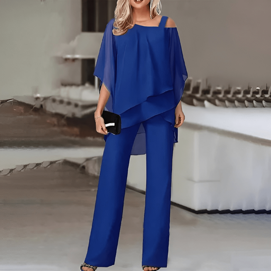 Elvire | Off-Shoulder-Top und Hosen-Set