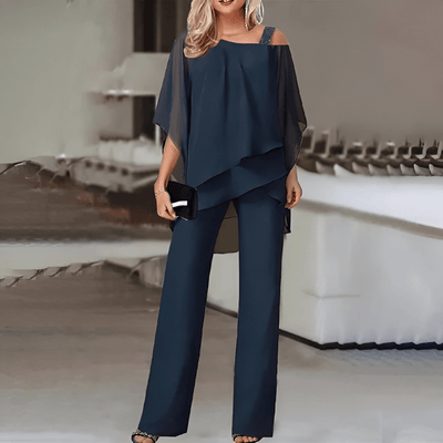 Elvire | Off-Shoulder-Top und Hosen-Set