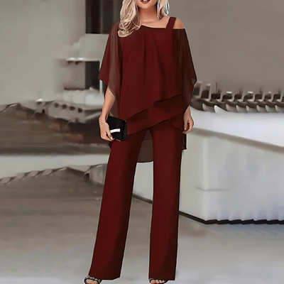 Elvire | Off-Shoulder-Top und Hosen-Set