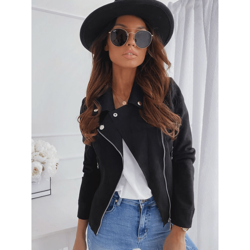 Retro Bikerjacke