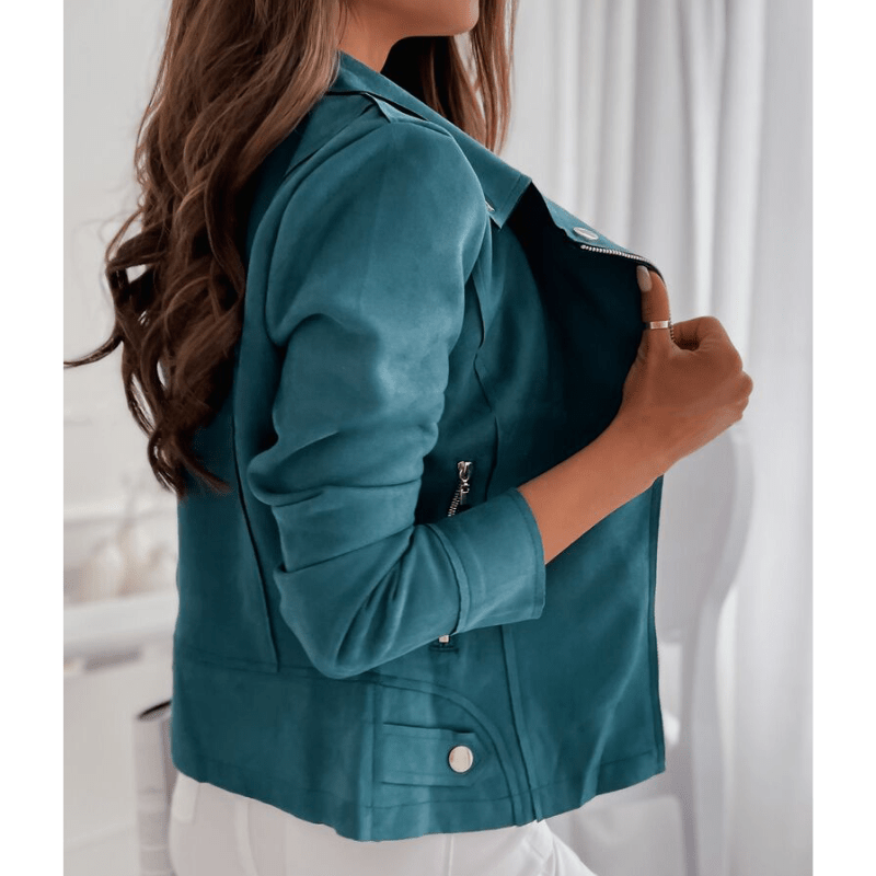 Retro Bikerjacke