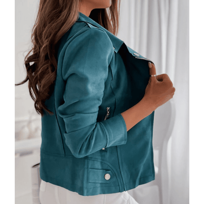 Retro Bikerjacke