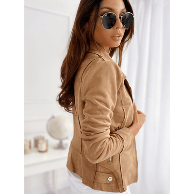 Retro Bikerjacke