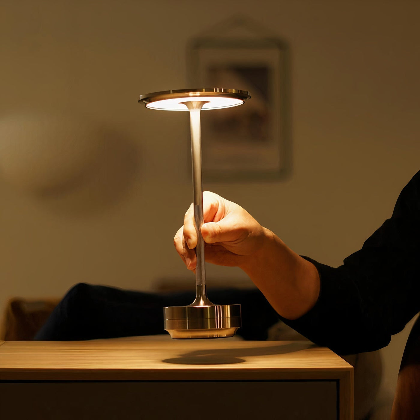 Zenyra | Lumeshell Minimal Tischlampe