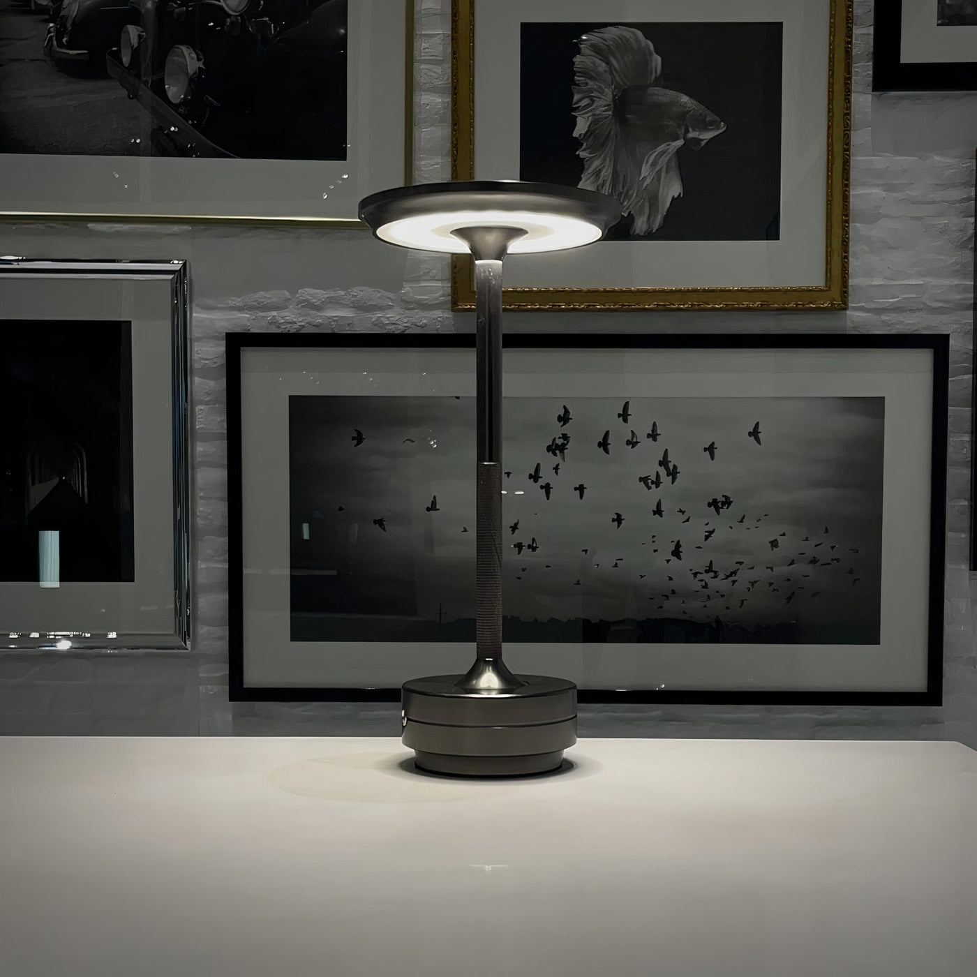Zenyra | Lumeshell Minimal Tischlampe