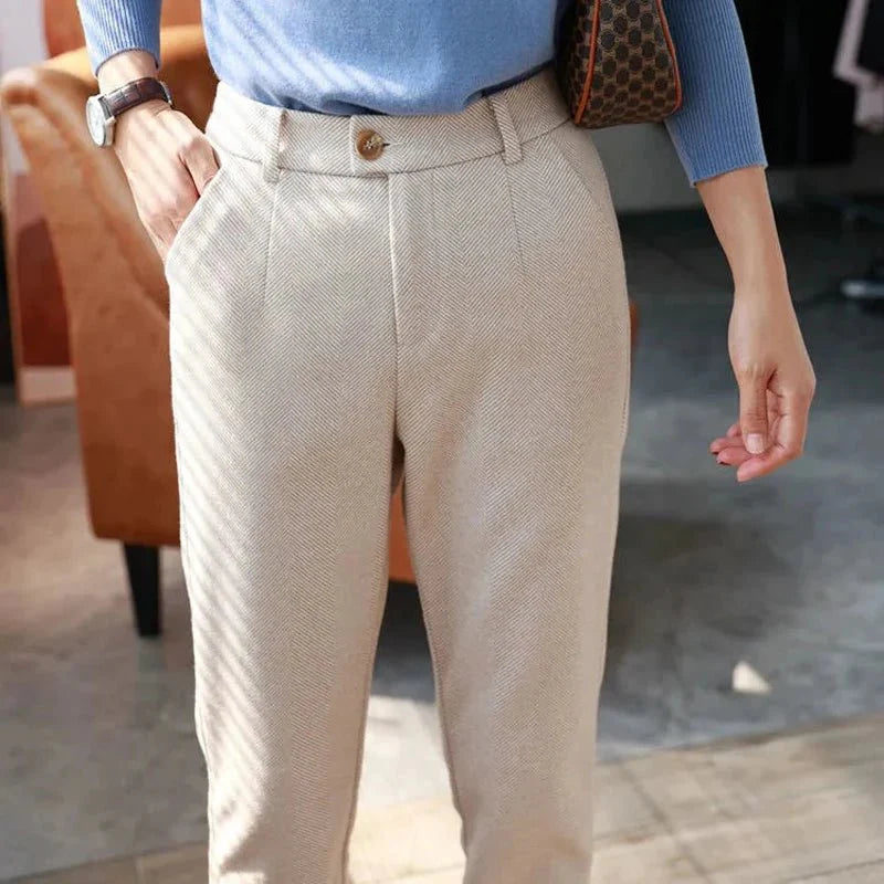 Halley | Maßgeschneiderte Hose mit hoher Taille