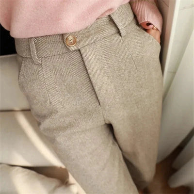 Halley | Maßgeschneiderte Hose mit hoher Taille