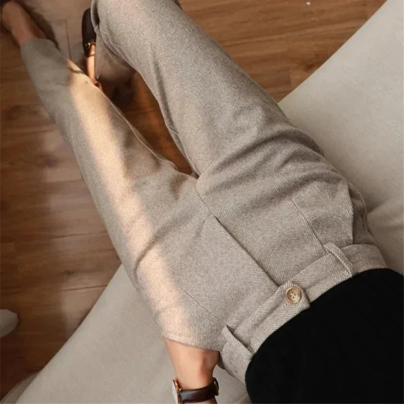 Halley | Maßgeschneiderte Hose mit hoher Taille
