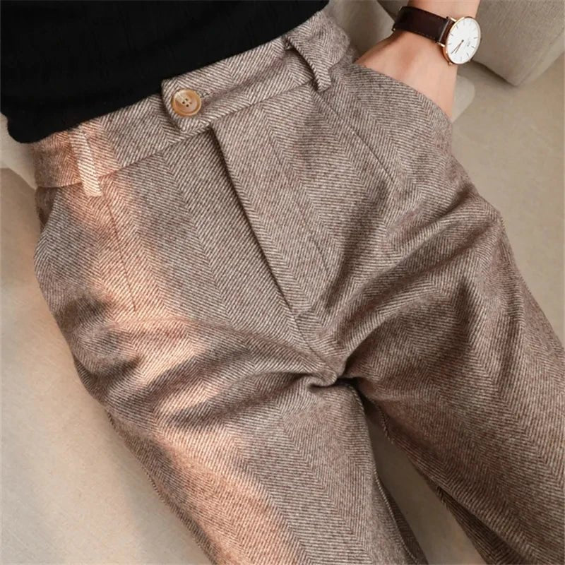Halley | Maßgeschneiderte Hose mit hoher Taille