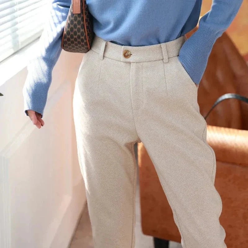 Halley | Maßgeschneiderte Hose mit hoher Taille