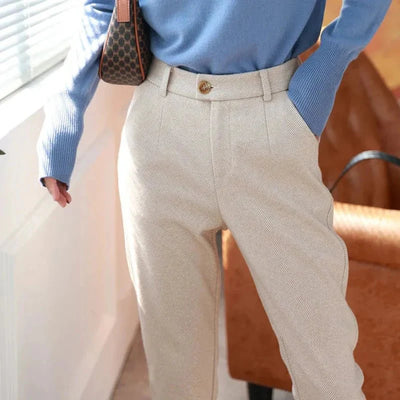 Halley | Maßgeschneiderte Hose mit hoher Taille