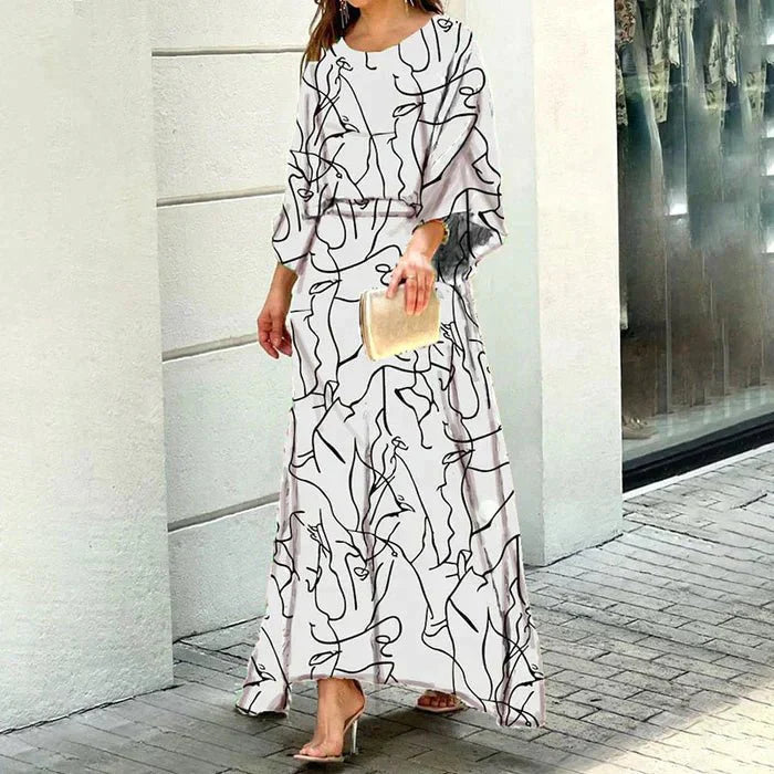 Haisley | Maxikleid mit Bohemien-Print