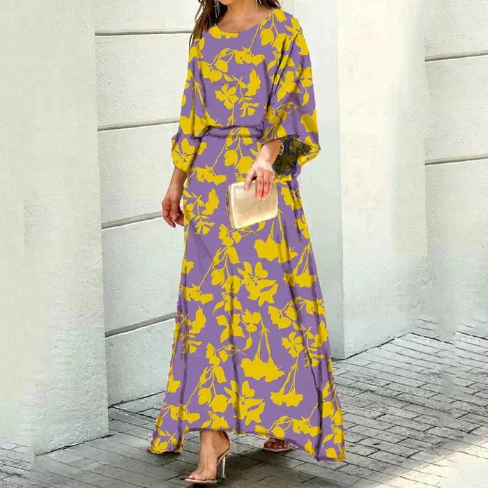 Haisley | Maxikleid mit Bohemien-Print