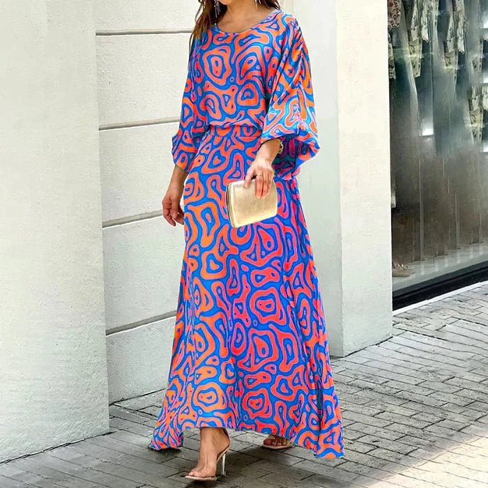 Haisley | Maxikleid mit Bohemien-Print