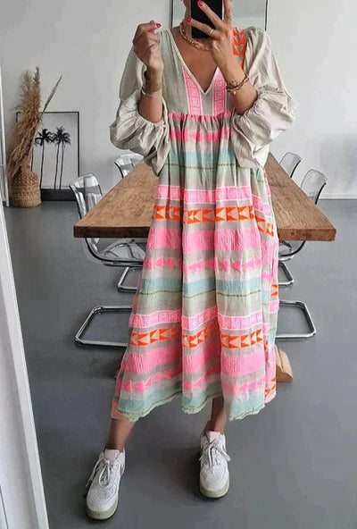 Riley | Einfaches, lebendiges Kleid