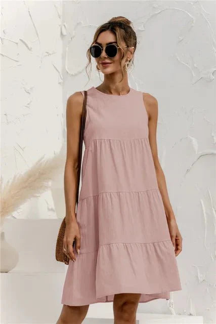 Adeline | Lässiges, fließendes Kleid