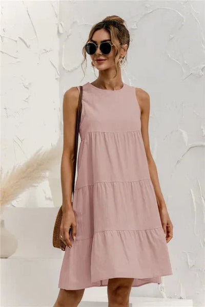 Adeline | Lässiges, fließendes Kleid