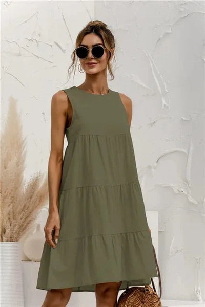 Adeline | Lässiges, fließendes Kleid