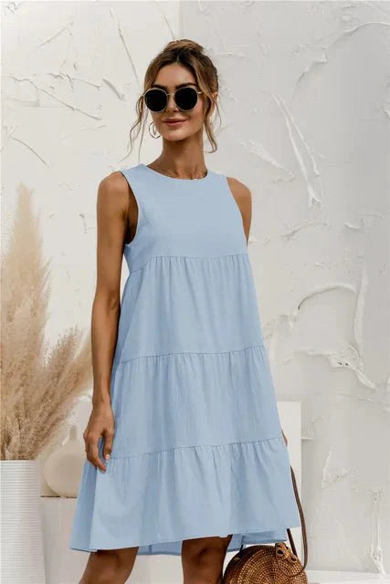 Adeline | Lässiges, fließendes Kleid