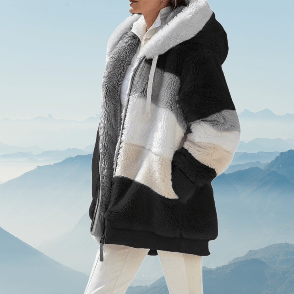 Norréa | Gemütliche Kapuzenjacke mit Reißverschluss