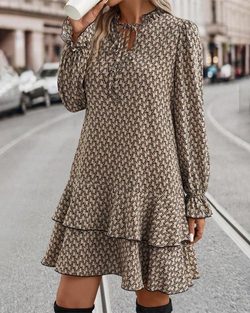 Rina | Elegantes Langarmkleid