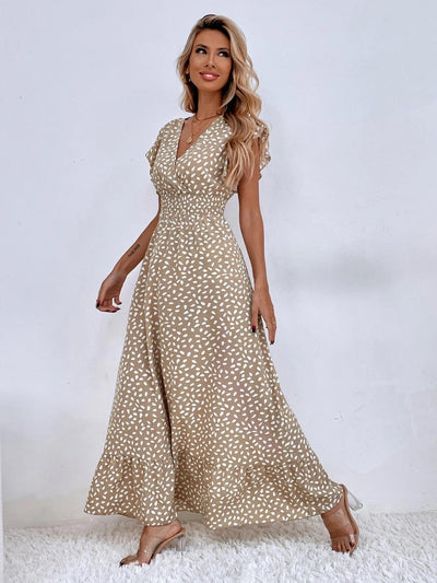 Thaleira | Fließendes Maxikleid in A-Linie