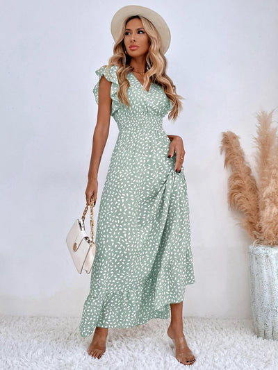 Thaleira | Fließendes Maxikleid in A-Linie