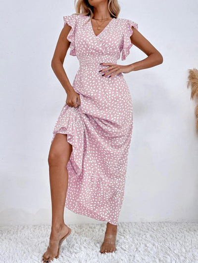 Thaleira | Fließendes Maxikleid in A-Linie