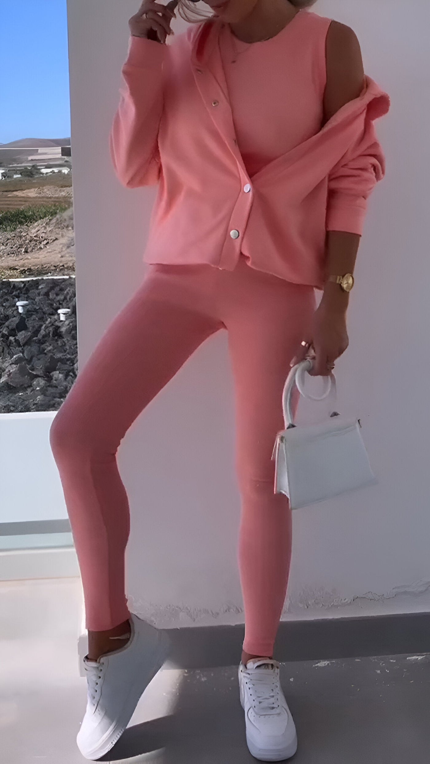 Renaya | Kapuzenpullover und Leggings-Set