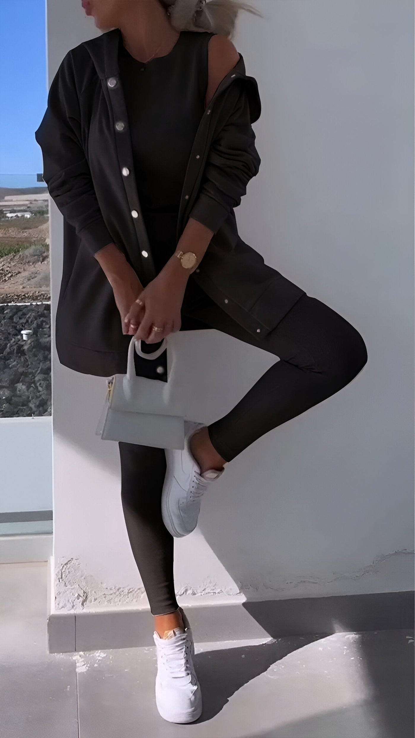 Renaya | Kapuzenpullover und Leggings-Set