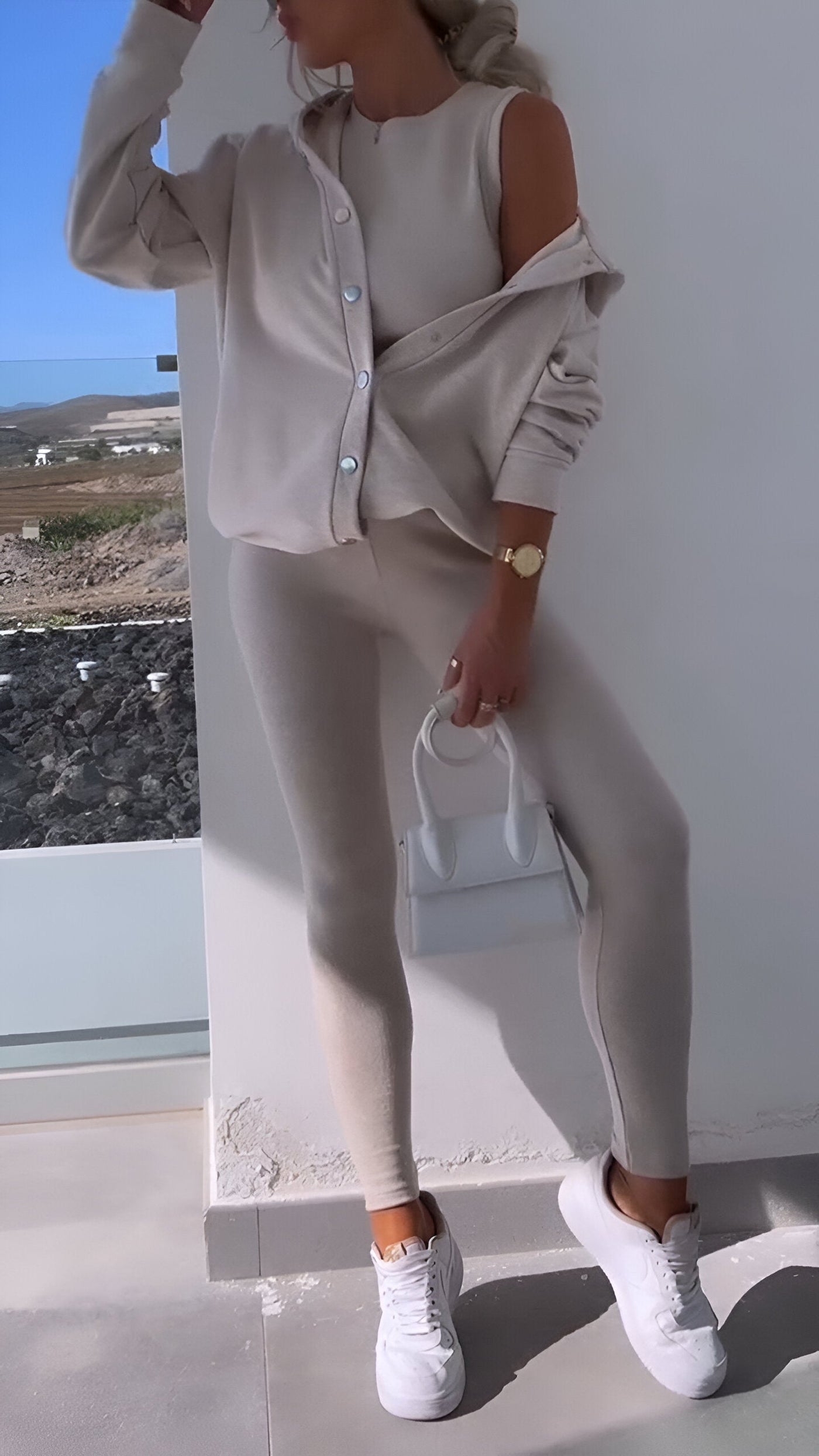 Renaya | Kapuzenpullover und Leggings-Set