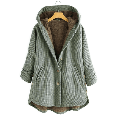 Thalina | Karierte gefütterte Jacke