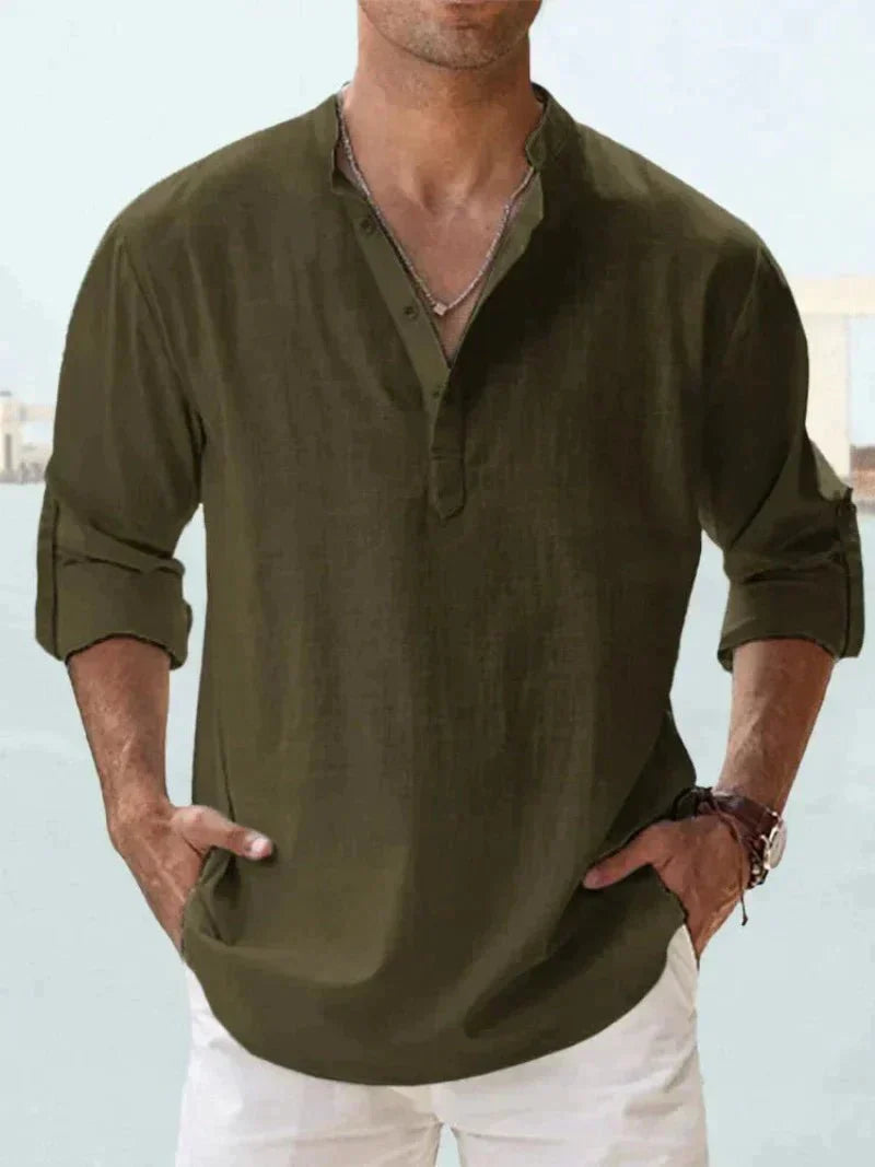 Ivar | Leichtes, lässiges Button-Up-Hemd
